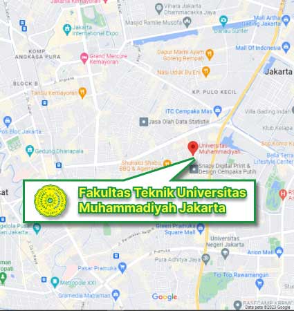Campus Map & Location S2 FT UMJ Nomor